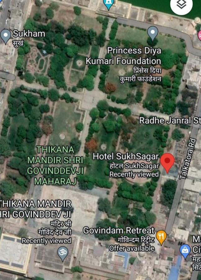 Sukh Sagar Hotel Divisione di Divisione di Jaipur Esterno foto